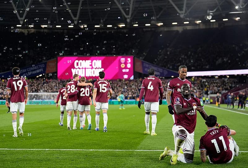 West Ham United-Wolverhampton Wanderers: il match del London Stadium