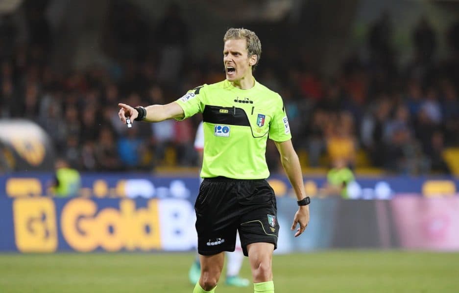 Lecce-Roma: Daniele Chiffi designato come arbitro della gara