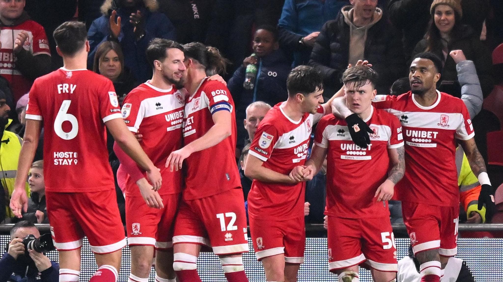 Il Middlesbrough brilla al Riverside: 3-1 al West Bromwich Albion