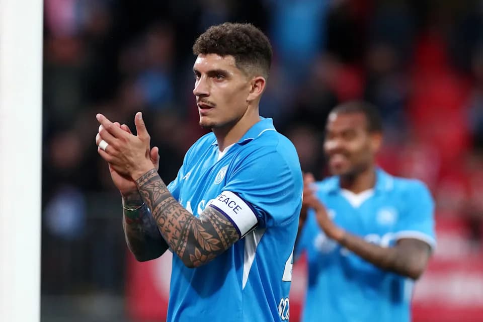 Napoli, Giovanni Di Lorenzo alla vigilia della sfida contro l'Arsenal